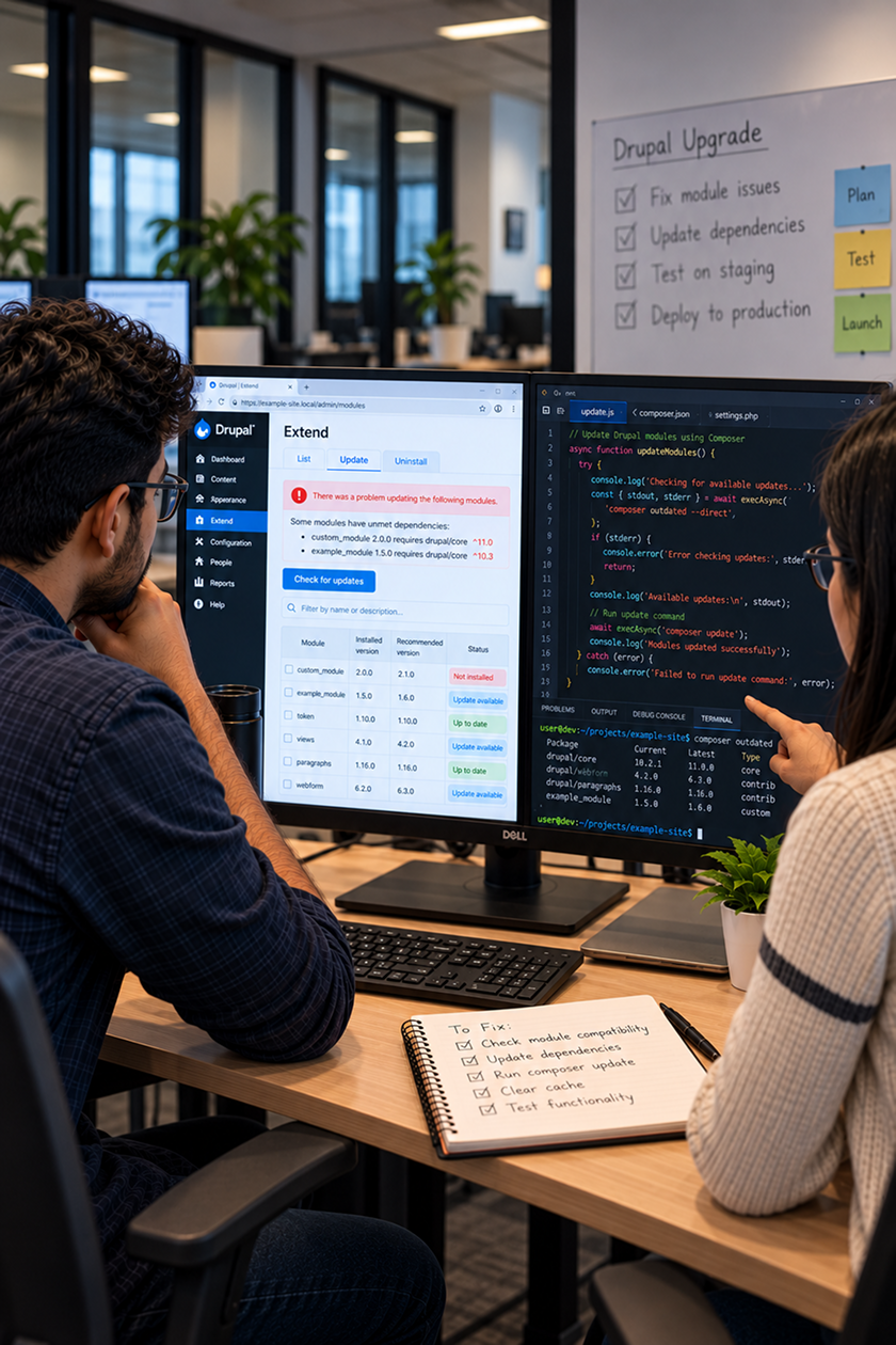7 Common Drupal Development Problems and How We Solve Them